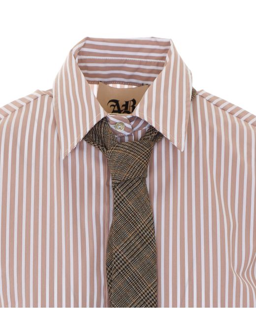 Aniye By Pink Ava Striped Shirt