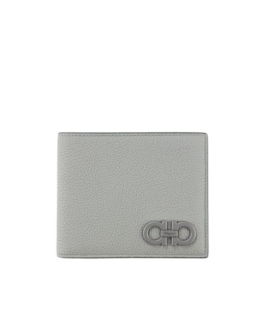 Ferragamo Gray Bifold Wallet for men