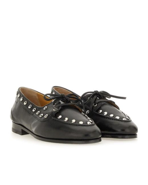 Bally Black Pathy Laced Loafers