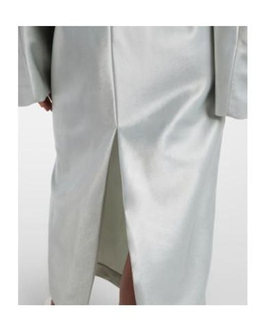 Calvin Klein White Alba Maxi Dress