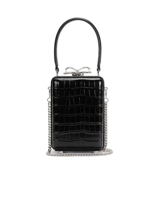 Self-Portrait Black Buckle Mini Bag