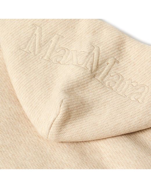 Max Mara Natural Pull Over Hoodie