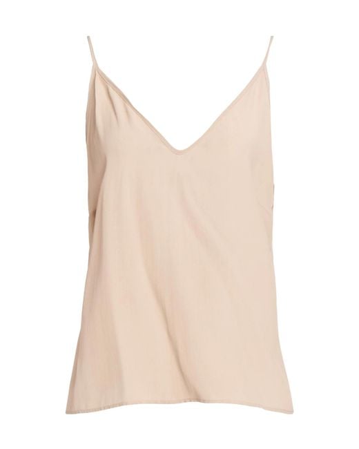 Max Mara Natural Solid-Colored Camisole
