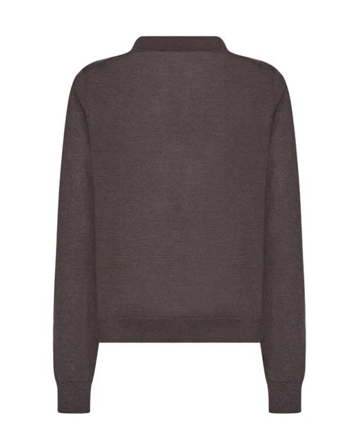 The Row Brown Pauli Top