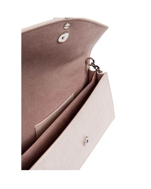 McQueen Natural Flap Shoulder Bag