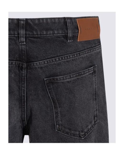 Marni Blue Belt Loops Jeans for men