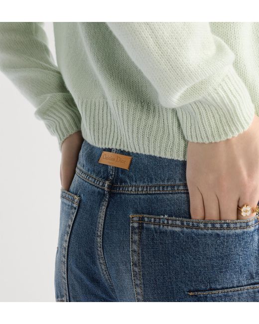 Dior Blue Regular-Fit Jeans