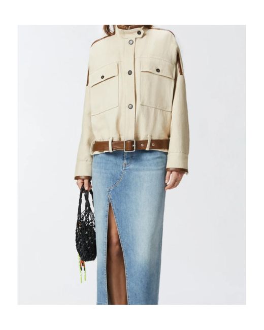 Pinko Natural Light Jackets