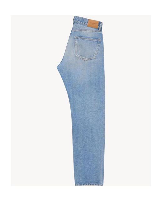 Saint Laurent Blue Mick Long Jeans for men