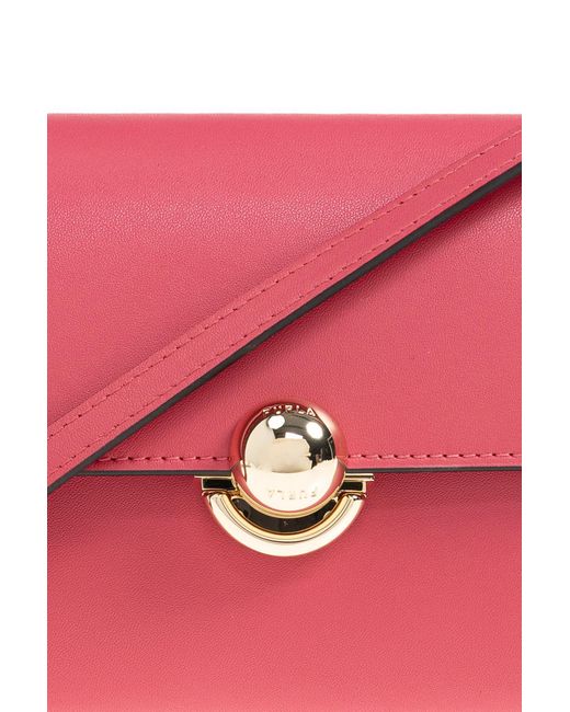 Furla Pink Sfera Crossbody Bag