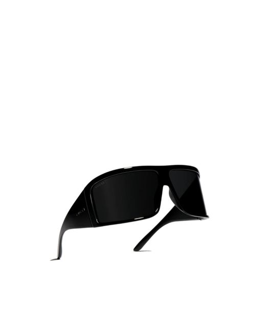 Gucci Black Mask Frame Sunglasses for men