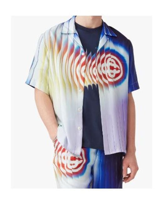 Casablanca White Flower Court Icon Shirt for men