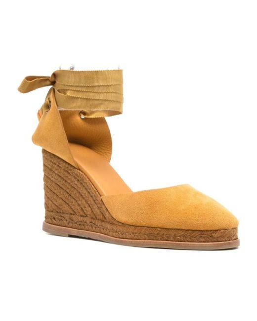 Castaner Metallic Espadrilles