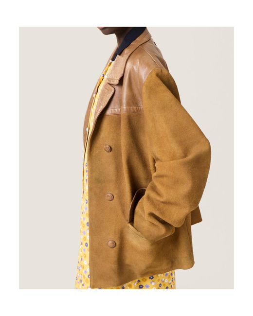 Miu Miu Brown Suede Jacket