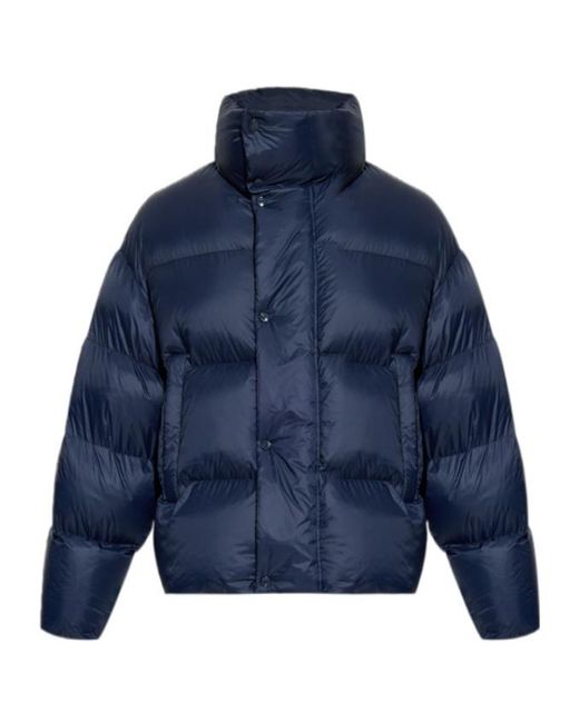 DSquared² Blue Insulated High-Neck Puffer Jacket for men