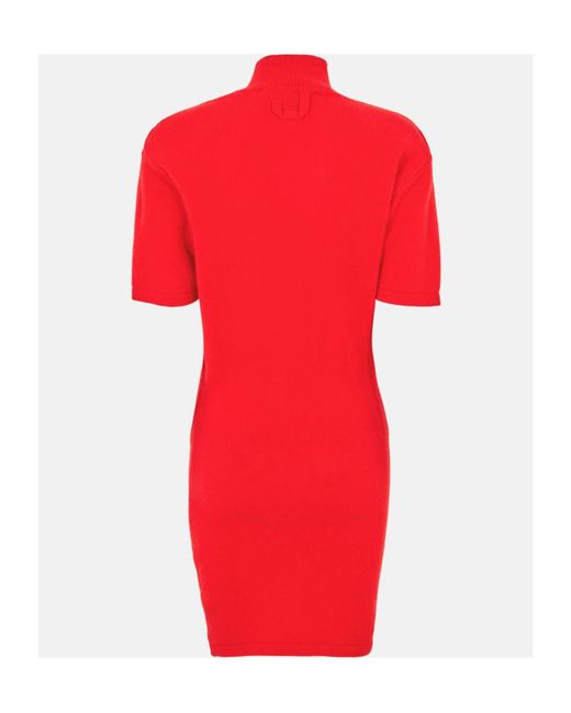 Jacquemus Red Short Sleeve Dress