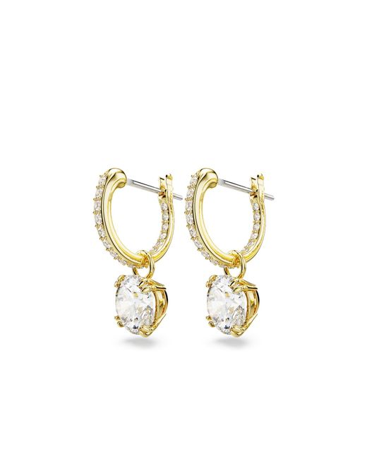 Swarovski Metallic Constella Drop Earrings