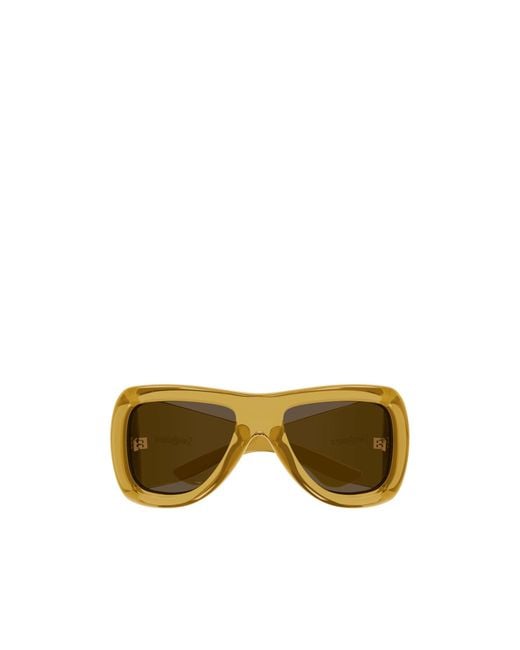 Saint Laurent Green Sl 902 Howl Geometric-Frame Sunglasses for men