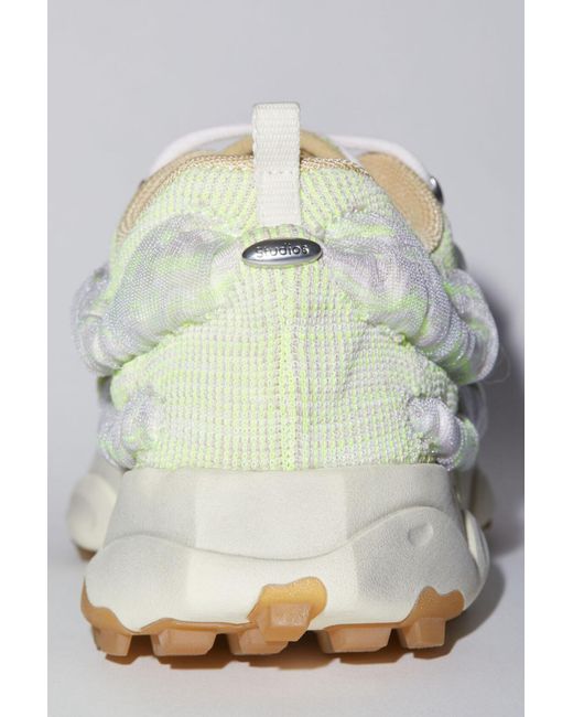 Acne White Bubba Lace-Up Sneakers for men