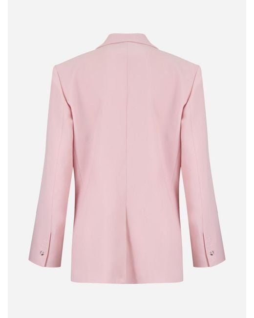 Coperni Pink Single-Breasted Blazer