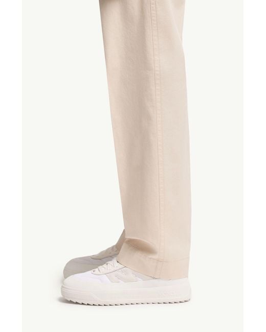 Moncler Natural Tailored Straight-Leg Trousers for men