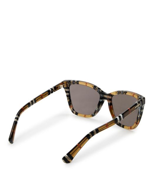 Burberry Metallic Square-Frame Sunglasses