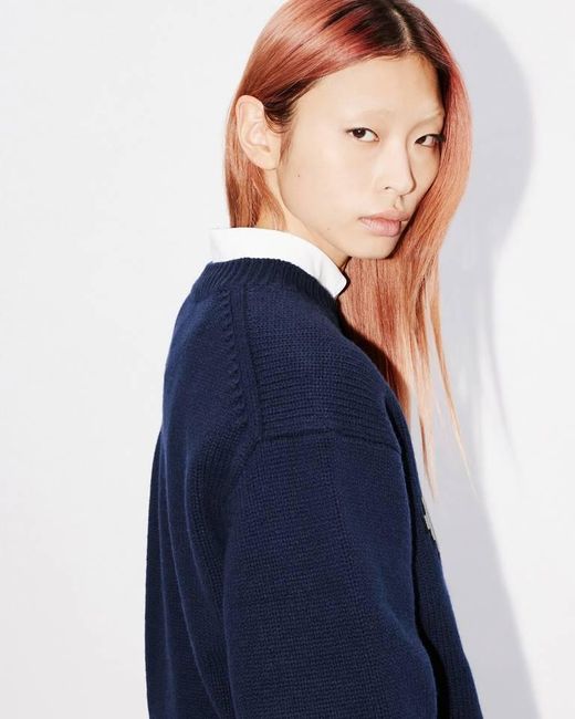 KENZO Blue Elephant' Wool Jumper
