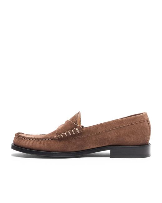 Stuart Weitzman Brown Lottie Loafer