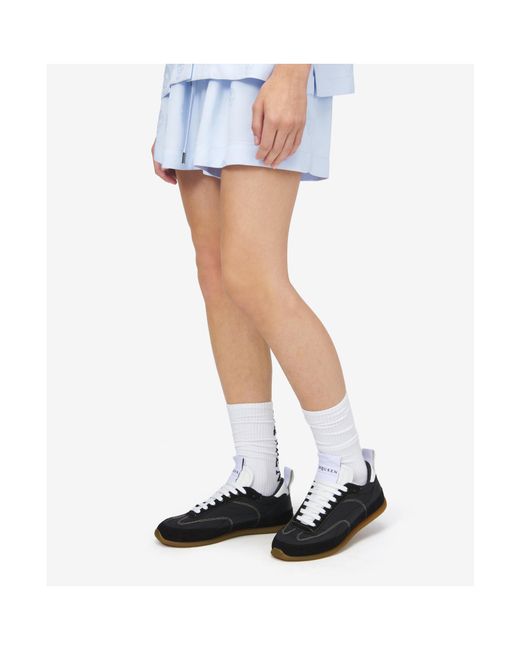McQueen Black Ec1 Lace-Up Sneakers