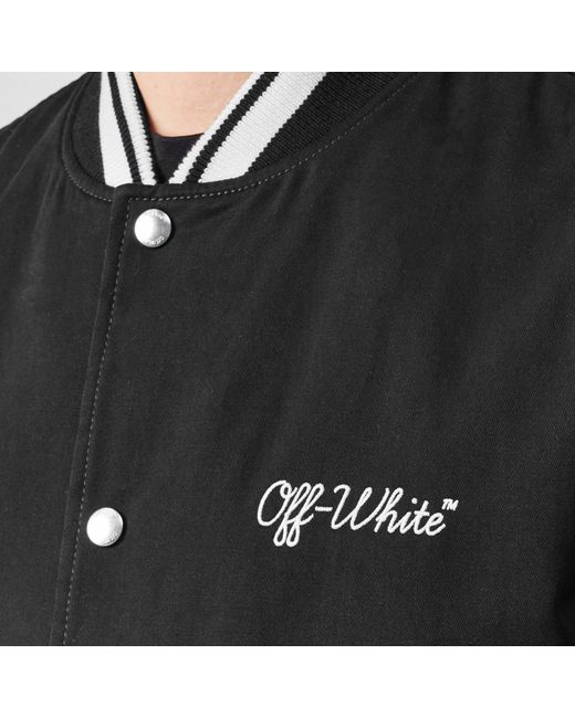 Off-White c/o Virgil Abloh Black Casual Jacket for men