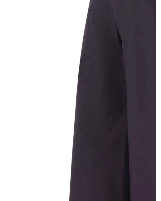 Max Mara Blue Drawstring Casual Pants