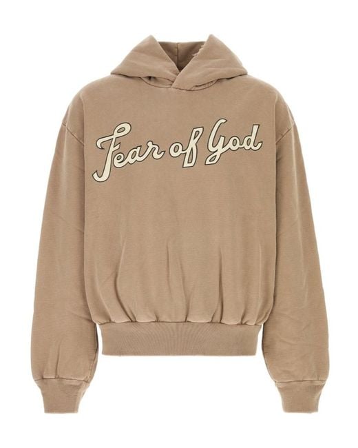 Fear Of God Natural Hoodie for men