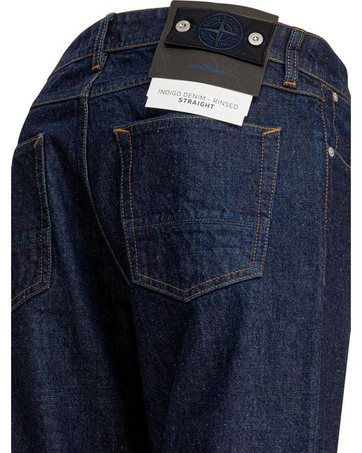 Stone Island Blue Jeans for men