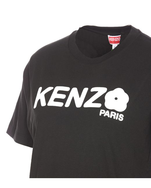 KENZO Black Boke Flower 2.0 Printed Crewneck T-Shirt