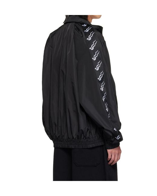 Lu'u Dan Black Ld Windproof Jacket for men