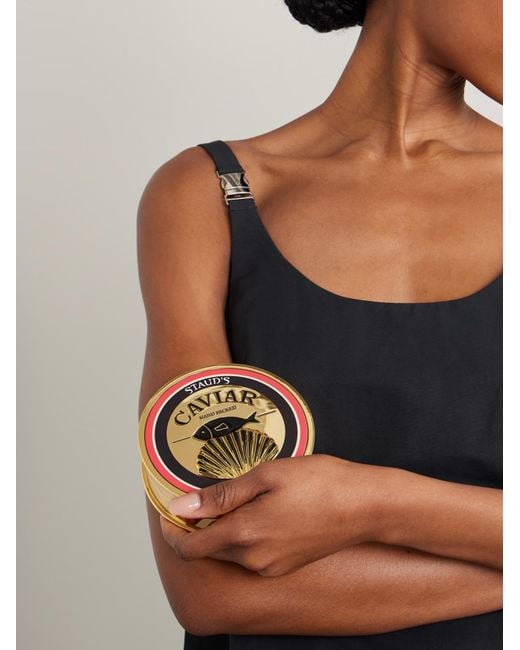 Staud Pink Round Clutch