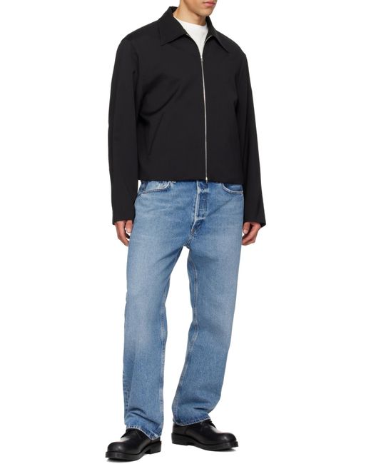Agolde Blue 90's Mid-Rise Loose Fit Jeans for men