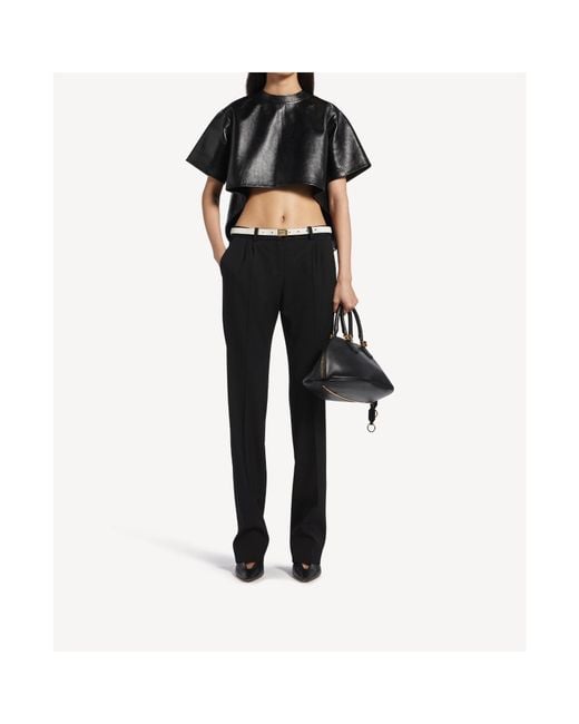 Balenciaga Black Slim Tailored Pants