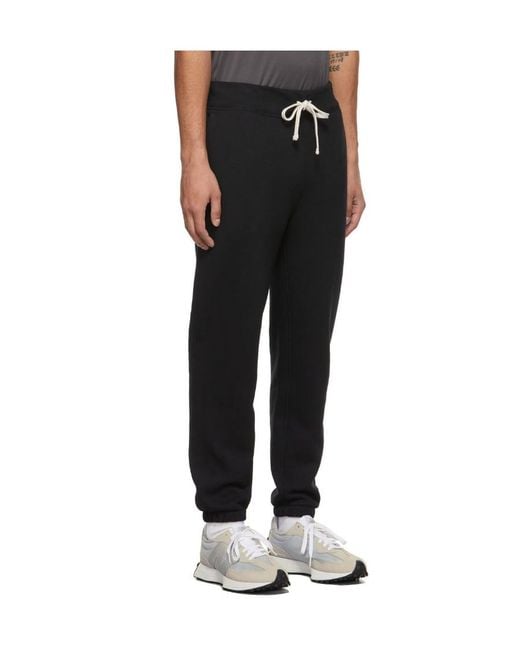 Polo Ralph Lauren Black Polo Pony Tapered Track Pants for men
