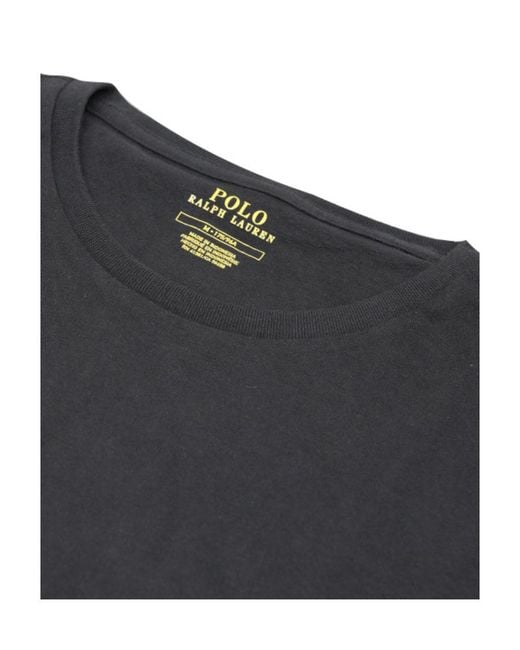 Polo Ralph Lauren Blue Logo Embroidered T-Shirt for men