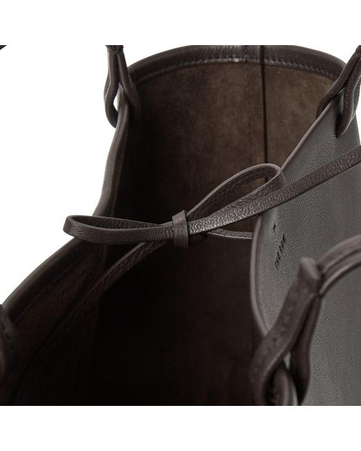 The Row Black Double-Handle Handbag
