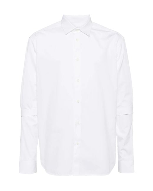 Off-White c/o Virgil Abloh White Ow Cotton Shirt