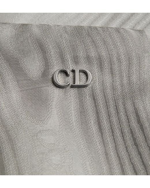 Dior Gray Asymmetric Mid-Length Skirt
