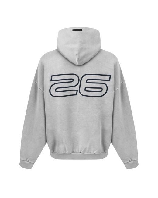 Fear Of God Gray 90S Hoodie for men