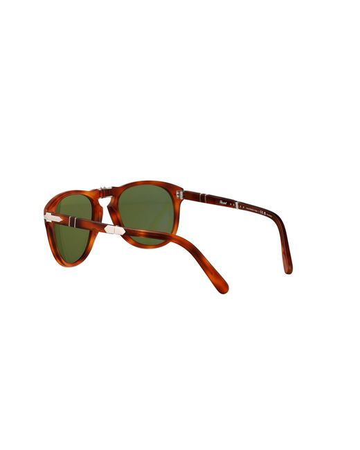 Persol Green Geometric Sunglasses for men