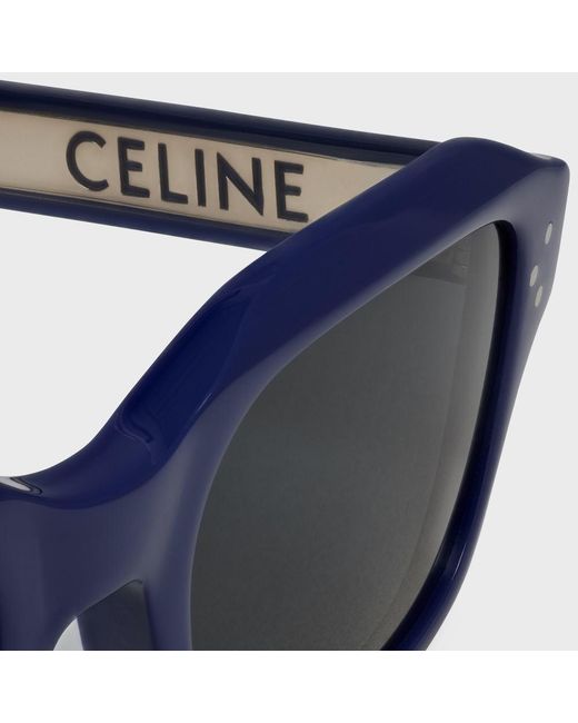 Céline Blue Frame 64 Sunglasses for men