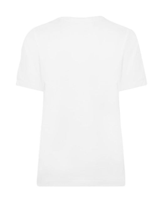 COMME DES GARÇONS PLAY White Comme Des Gar?Ons Play Regular Fit T-Shirt