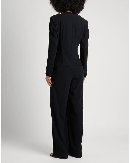 Rag & Bone Black Plain Colour Jumpsuit