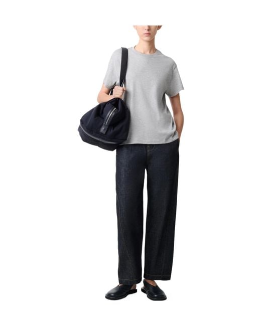 Studio Nicholson Gray Marine T-Shirt