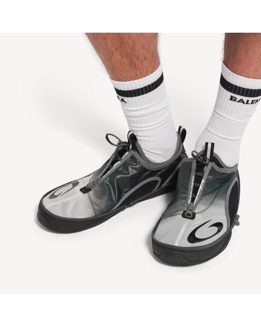 Balenciaga Black Pocket Gradient Sneakers for men